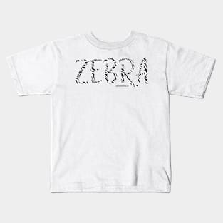 zebra Kids T-Shirt